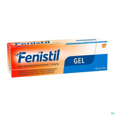 Sie sehen eine Packung Fenistil Gel 50g, 50 Gramm, Produktbild: 05 Fenistil Gel 50g, 50 Gramm, A-Nr.: 0622115 - 05