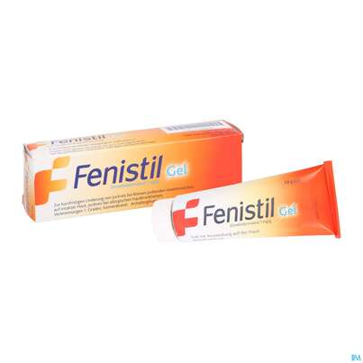 Sie sehen eine Packung Fenistil Gel 50g, 50 Gramm, Produktbild: 11 Fenistil Gel 50g, 50 Gramm, A-Nr.: 0622115 - 11