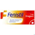 Sie sehen eine Packung Fenistil 1mg Dragees, 30 Stück, Produktbild: 04 Fenistil 1mg Dragees, 30 Stück, A-Nr.: 0021545 - 04