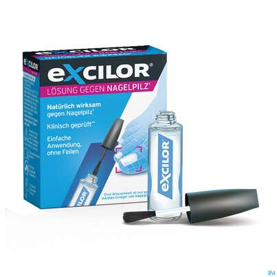 Sie sehen eine Packung Excilor Nagelpilz Lösung, 3,3 Milliliter, Produktbild: 01 Excilor Nagelpilz Lösung, 3,3 Milliliter, A-Nr.: 3985338 - 01