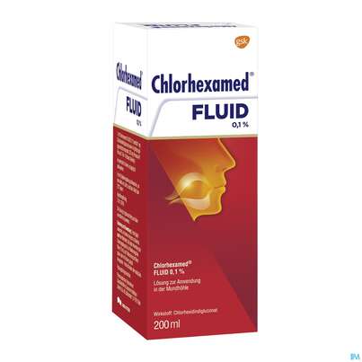 Chlorhexamed Fluid 0,1% 200 ml, 200 Milliliter, A-Nr.: 0713958 - 03