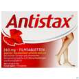 Sie sehen eine Packung Antistax® Filmtabletten 360mg, 90 Stück, Produktbild: 01 Antistax® Filmtabletten 360mg, 90 Stück, A-Nr.: 3546432 - 01