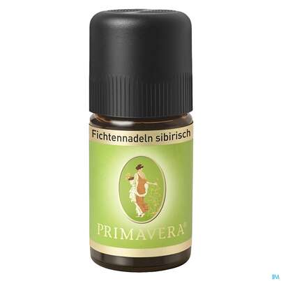 Sie sehen eine Packung Aetherische Oele Primavera Fichtennadeln Sibirisch 5ml, Produktbild: 03 Aetherische Oele Primavera Fichtennadeln Sibirisch 5ml, A-Nr.: 2583023 - 03