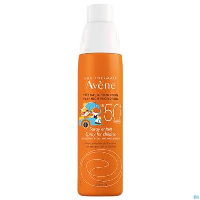 Sie sehen eine Packung Avene Kinder Sonnen Spray LSF50+, 200 Milliliter, Produktbild: 01 Avene Kinder Sonnen Spray LSF50+, 200 Milliliter, A-Nr.: 3208066 - 01