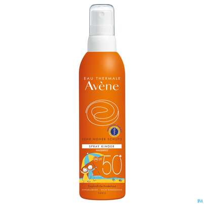 Sie sehen eine Packung Avene Kinder Sonnen Spray LSF50+, 200 Milliliter, Produktbild: 02 Avene Kinder Sonnen Spray LSF50+, 200 Milliliter, A-Nr.: 3208066 - 02