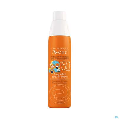 Sie sehen eine Packung Avene Kinder Sonnen Spray LSF50+, 200 Milliliter, Produktbild: 03 Avene Kinder Sonnen Spray LSF50+, 200 Milliliter, A-Nr.: 3208066 - 03