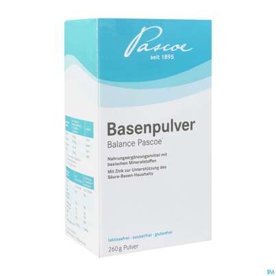 Sie sehen eine Packung Basen Pulver Balance Pascoe 260g, Produktbild: 02 Basen Pulver Balance Pascoe 260g, A-Nr.: 3236571 - 02