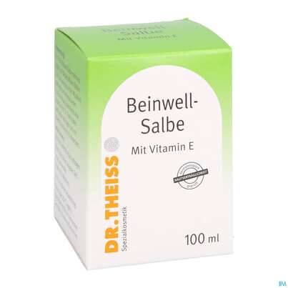 Sie sehen eine Packung Beinwell Salbe Dr.theiss 100ml, Produktbild: 03 Beinwell Salbe Dr.theiss 100ml, A-Nr.: 3182585 - 03