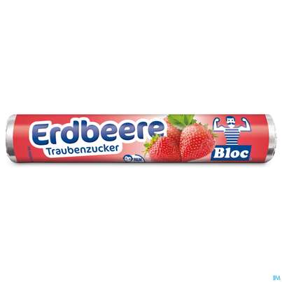 BLOC TRAUBZU ERDBEERE, 42 Gramm, A-Nr.: 1372040 - 01