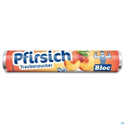 Sie sehen eine Packung BLOC TRAUBZU PFIRSICH, 42 Gramm, Produktbild: 01 BLOC TRAUBZU PFIRSICH, 42 Gramm, A-Nr.: 2198331 - 01