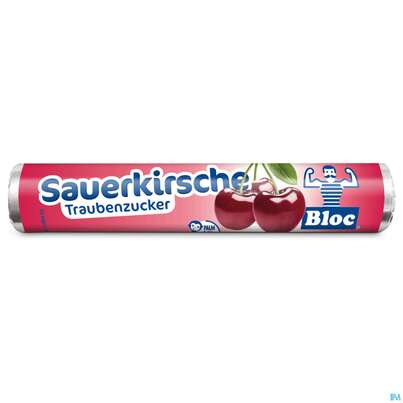 Sie sehen eine Packung BLOC TRAUBZU SAUERKIRSCH, 42 Gramm, Produktbild: 01 BLOC TRAUBZU SAUERKIRSCH, 42 Gramm, A-Nr.: 0753277 - 01