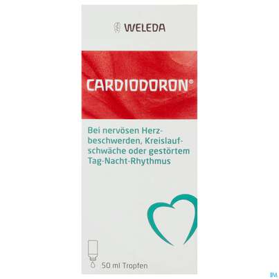 Sie sehen eine Packung CARDIODORON TR, 50 Milliliter, Produktbild: 01 CARDIODORON TR, 50 Milliliter, A-Nr.: 4143363 - 01