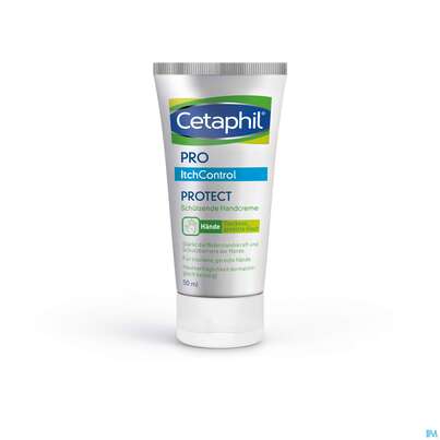 Sie sehen eine Packung Cetaphil Pro ItchControl Protect Handcreme, 50 Milliliter, Produktbild: 03 Cetaphil Pro ItchControl Protect Handcreme, 50 Milliliter, A-Nr.: 4778771 - 03