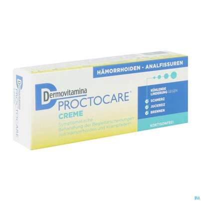 Sie sehen eine Packung DERMOVITAMINA PROCTOCARE CR, 30 Milliliter, Produktbild: 02 DERMOVITAMINA PROCTOCARE CR, 30 Milliliter, A-Nr.: 4855218 - 02