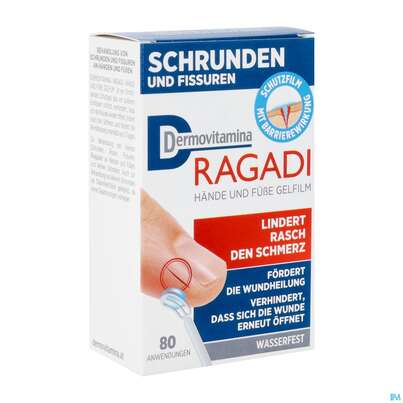 Sie sehen eine Packung Dermovitamina Ragadi Haende +fuesse 7ml, Produktbild: 02 Dermovitamina Ragadi Haende +fuesse 7ml, A-Nr.: 4367097 - 02