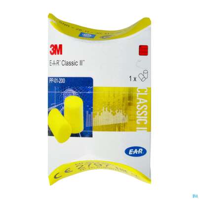 Sie sehen eine Packung Ohrenschutz Ear Classic Gehoerschutz Stoepsel 2st, Produktbild: 02 Ohrenschutz Ear Classic Gehoerschutz Stoepsel 2st, A-Nr.: 1728985 - 02