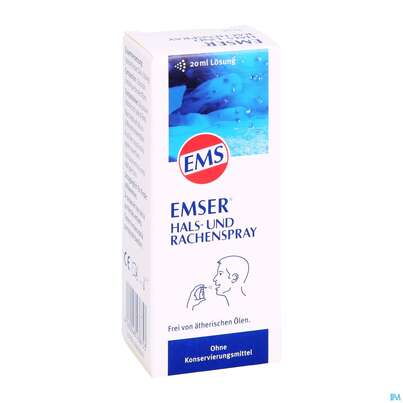 EMSER HALS+RACHENSPRAY, 20 Milliliter, A-Nr.: 3487942 - 02