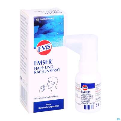 EMSER HALS+RACHENSPRAY, 20 Milliliter, A-Nr.: 3487942 - 05
