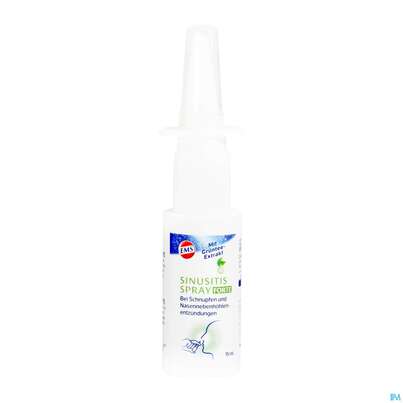 Sie sehen eine Packung EMS NA-SPRAY SINUSITIS FTE, 15 Milliliter, Produktbild: 06 EMS NA-SPRAY SINUSITIS FTE, 15 Milliliter, A-Nr.: 4535850 - 06