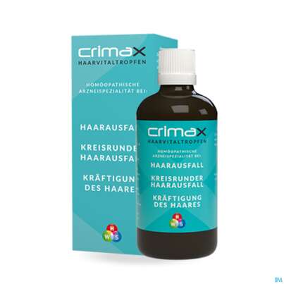 Sie sehen eine Packung CRIMAX HAARVITAL TR, 100 Milliliter, Produktbild: 01 CRIMAX HAARVITAL TR, 100 Milliliter, A-Nr.: 2377878 - 01