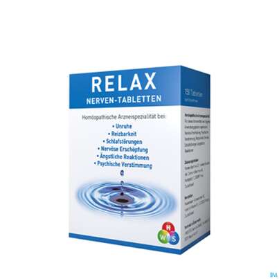 Sie sehen eine Packung RELAX NERVEN TBL, 150 Stück, Produktbild: 01 RELAX NERVEN TBL, 150 Stück, A-Nr.: 2971943 - 01