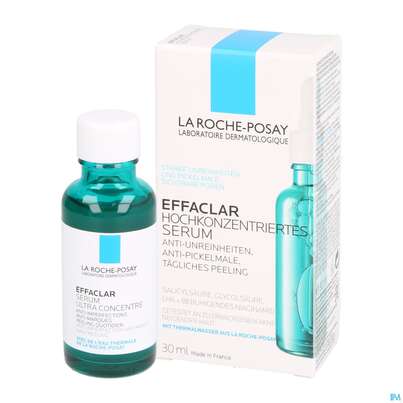 Sie sehen eine Packung La Roche-Posay Effaclar hochkonzentriertes Serum, 30 Milliliter, Produktbild: 04 La Roche-Posay Effaclar hochkonzentriertes Serum, 30 Milliliter, A-Nr.: 5342604 - 04