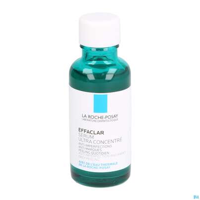 Sie sehen eine Packung La Roche-Posay Effaclar hochkonzentriertes Serum, 30 Milliliter, Produktbild: 06 La Roche-Posay Effaclar hochkonzentriertes Serum, 30 Milliliter, A-Nr.: 5342604 - 06