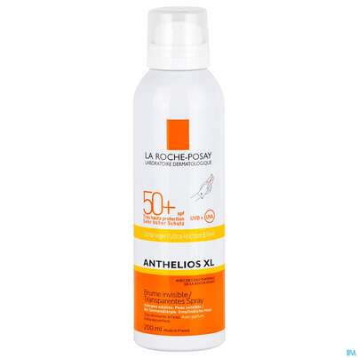 Sie sehen eine Packung La Roche-Posay Anthelios Transparentes Körperspray LSF50+, 200 Milliliter, Produktbild: 01 La Roche-Posay Anthelios Transparentes Körperspray LSF50+, 200 Milliliter, A-Nr.: 4800909 - 01
