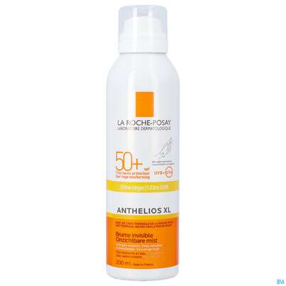 Sie sehen eine Packung La Roche-Posay Anthelios Transparentes Körperspray LSF50+, 200 Milliliter, Produktbild: 03 La Roche-Posay Anthelios Transparentes Körperspray LSF50+, 200 Milliliter, A-Nr.: 4800909 - 03