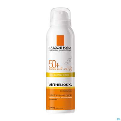 Sie sehen eine Packung La Roche-Posay Anthelios Transparentes Körperspray LSF50+, 200 Milliliter, Produktbild: 04 La Roche-Posay Anthelios Transparentes Körperspray LSF50+, 200 Milliliter, A-Nr.: 4800909 - 04