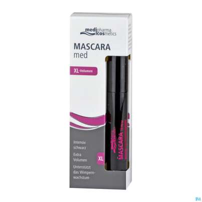 Sie sehen eine Packung MASCARA MED VOLUMEN, 6 Milliliter, Produktbild: 02 MASCARA MED VOLUMEN, 6 Milliliter, A-Nr.: 4751708 - 02