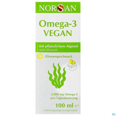 NORSAN OMEGA 3 OEL VEGAN, 100 Milliliter, A-Nr.: 4383995 - 01