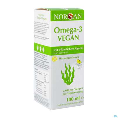 NORSAN OMEGA 3 OEL VEGAN, 100 Milliliter, A-Nr.: 4383995 - 02