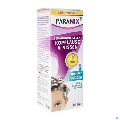 Sie sehen eine Packung Paranix Shampoo mit Kamm, 200 Milliliter, Produktbild: 02 Paranix Shampoo mit Kamm, 200 Milliliter, A-Nr.: 3840692 - 02