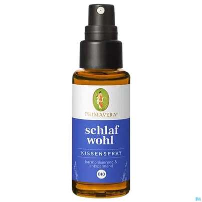 Sie sehen eine Packung PRIMAV.SCHLAFWOHL KISSENSPR, 30 Milliliter, Produktbild: 02 PRIMAV.SCHLAFWOHL KISSENSPR, 30 Milliliter, A-Nr.: 3310965 - 02