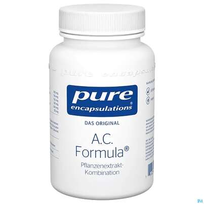 Sie sehen eine Packung Pure Encapsulations A.C. Formula, 60 Stück, Produktbild: 02 Pure Encapsulations A.C. Formula, 60 Stück, A-Nr.: 2111695 - 02