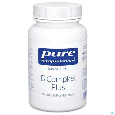Sie sehen eine Packung Pure Encapsulations B-Complex Plus, 120 Stück, Produktbild: 02 Pure Encapsulations B-Complex Plus, 120 Stück, A-Nr.: 3046497 - 02