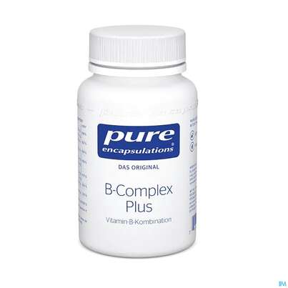 Sie sehen eine Packung Pure Encapsulations B-Complex Plus, 60 Stück, Produktbild: 02 Pure Encapsulations B-Complex Plus, 60 Stück, A-Nr.: 2291125 - 02