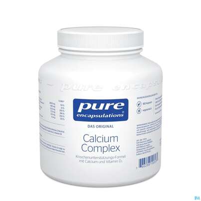 Sie sehen eine Packung Pure Encapsulations Calcium Complex , 180 Stück, Produktbild: 01 Pure Encapsulations Calcium Complex , 180 Stück, A-Nr.: 2284875 - 01