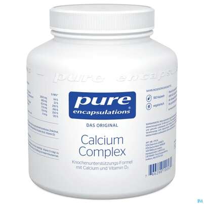 Sie sehen eine Packung Pure Encapsulations Calcium Complex , 180 Stück, Produktbild: 02 Pure Encapsulations Calcium Complex , 180 Stück, A-Nr.: 2284875 - 02
