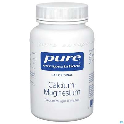 Sie sehen eine Packung Pure Encapsulations Calcium Magnesium, 90 Stück, Produktbild: 01 Pure Encapsulations Calcium Magnesium, 90 Stück, A-Nr.: 2111703 - 01