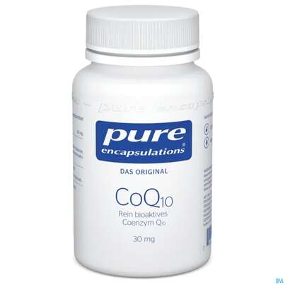 Sie sehen eine Packung Pure Encapsulations Coenzym Q10 30mg , 120 Stück, Produktbild: 02 Pure Encapsulations Coenzym Q10 30mg , 120 Stück, A-Nr.: 3046534 - 02