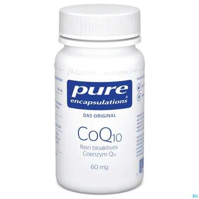 Sie sehen eine Packung Pure Encapsulations Coenzym Q10 60mg , 60 Stück, Produktbild: 02 Pure Encapsulations Coenzym Q10 60mg , 60 Stück, A-Nr.: 2365817 - 02