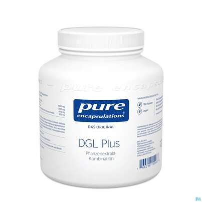 Sie sehen eine Packung Pure Encapsulations DGL Plus , 180 Stück, Produktbild: 01 Pure Encapsulations DGL Plus , 180 Stück, A-Nr.: 2292805 - 01