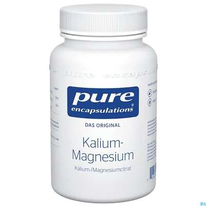 Sie sehen eine Packung Pure Encapsulations Kalium-Magnesium, 90 Stück, Produktbild: 01 Pure Encapsulations Kalium-Magnesium, 90 Stück, A-Nr.: 3408049 - 01