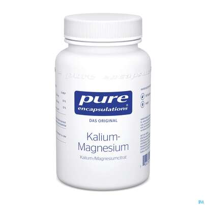 Sie sehen eine Packung Pure Encapsulations Kalium-Magnesium, 90 Stück, Produktbild: 03 Pure Encapsulations Kalium-Magnesium, 90 Stück, A-Nr.: 3408049 - 03