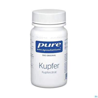 Pure Encapsultions Kupfer Citrat, 60 Stück, A-Nr.: 3015982 - 02