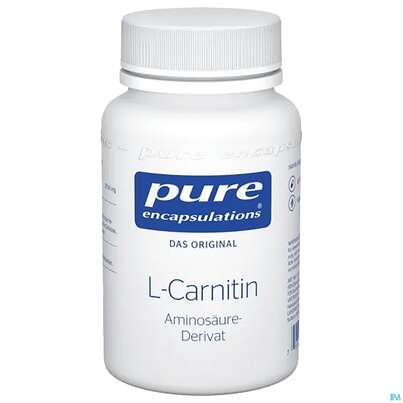 Sie sehen eine Packung Pure Encapsulations L-Carnitin, 60 Stück, Produktbild: 01 Pure Encapsulations L-Carnitin, 60 Stück, A-Nr.: 2291214 - 01