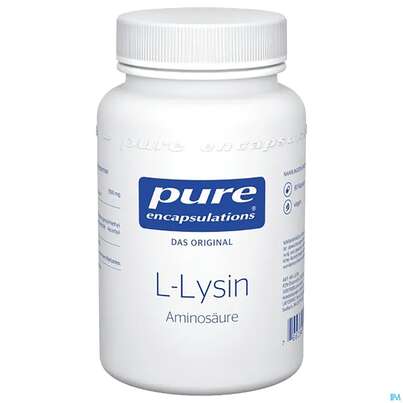 Sie sehen eine Packung Pure Encapsulations L-Lysin , 90 Stück, Produktbild: 01 Pure Encapsulations L-Lysin , 90 Stück, A-Nr.: 2382709 - 01