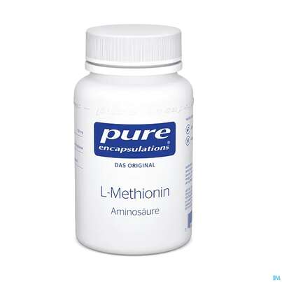 Sie sehen eine Packung Pure Encapsulations L-Methionin, 60 Stück, Produktbild: 02 Pure Encapsulations L-Methionin, 60 Stück, A-Nr.: 2304833 - 02